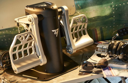 Thrustmaster TPR Rudder 2960809 Simulador de Vuelo Analógico PC Negro Plata USB Thrustmaster TPR Rudder 2960809 Simulador de Vuelo Analógico PC Negro Plata USB