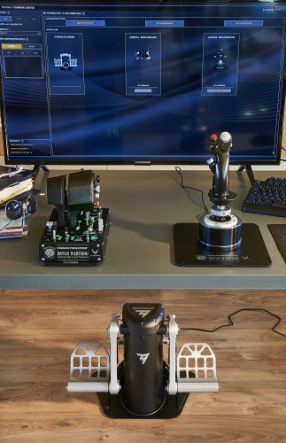 Thrustmaster TPR Rudder 2960809 Simulador de Vuelo Analógico PC Negro Plata USB Thrustmaster TPR Rudder 2960809 Simulador de Vuelo Analógico PC Negro Plata USB