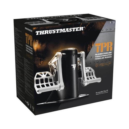 Thrustmaster TPR Rudder 2960809 Simulador de Vuelo Analógico PC Negro Plata USB Thrustmaster TPR Rudder 2960809 Simulador de Vuelo Analógico PC Negro Plata USB