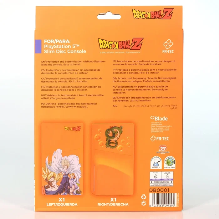 BLADE Cubierta de Silicona Dragon Ball Z para PS5 Slim Edición Disco