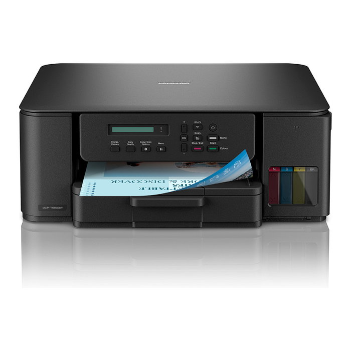 Brother DCP-T580DW Impresora Multifunción Inyección de Tinta Color WiFi Dúplex A4