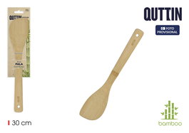 Inde Pala Curvada de Bambú 30 cm para Jardinería - Dimensiones: 32.4 x 6.9 x 1.1 cm (36 Unidades)