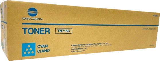 Konica Minolta TN-715C Tóner Cian (ACP8450) 45.000 Páginas Konica Minolta TN-715C Tóner Cian (ACP8450) 45.000 Páginas