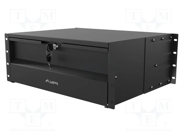 Lanberg Cajón para Armario de Rack 19 4U 360mm Negro Lanberg Cajón para Armario de Rack 19 4U 360mm Negro