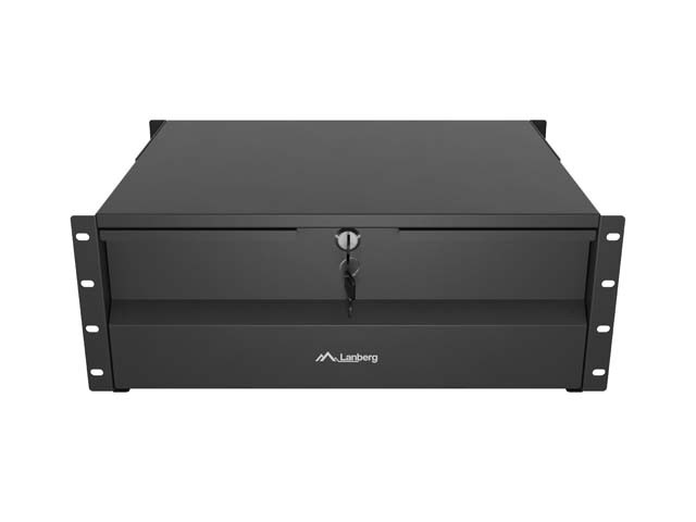 Lanberg Cajón para Armario de Rack 19 4U 360mm Negro Lanberg Cajón para Armario de Rack 19 4U 360mm Negro