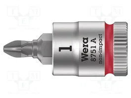 WERA Vaso Phillips-bit PH1 1/4'' 28mm