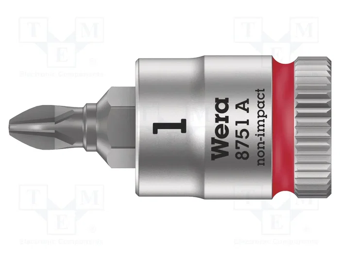 WERA Vaso Phillips-bit PH1 1/4'' 28mm WERA Vaso Phillips-bit PH1 1/4'' 28mm