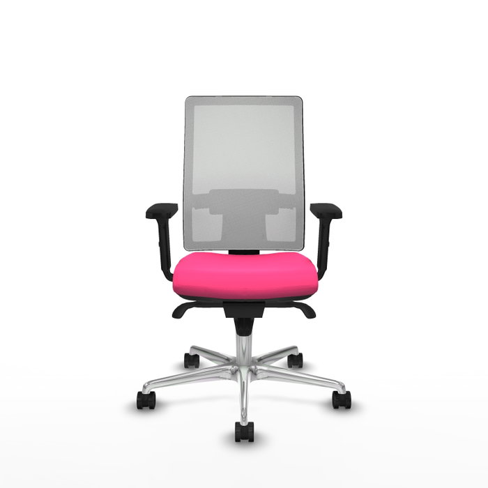 PIQUERAS Y CRESPO Silla de oficina Horna Rosa y Blanco PIQUERAS Y CRESPO Silla de oficina Horna Rosa y Blanco