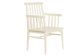 DKD Home Decor Silla Mango MDF Crema