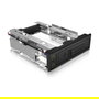 ICY BOX IB-166SSK-B Caja de Disco Duro HDD Externa 3.5" para SAS/SATA III Hot-Swap, EasySwap, Color Negro