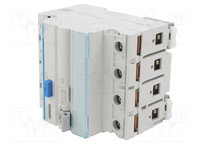 HAGER Interruptor diferencial 25A 30mA 3+N Tipo A