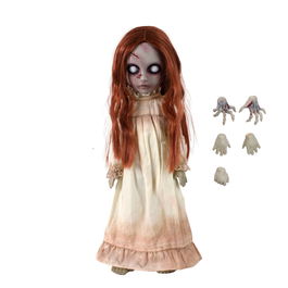 MEZCO TOYZ Muñeca Posey Living Dead Dolls 25,5cm Vestido Desgastado Ojos de Cristal 18 Puntos de Articulación Accesorios