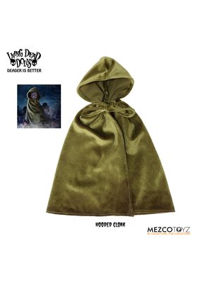Mezco Toyz Figura Articulada Living Dead Dolls Posey de 25.5 cm con 18 Puntos de Articulación, Túnica, Placas Faciales, Manos, Rosa y Grillete