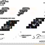 Mezco Toyz Figura Articulada Living Dead Dolls Posey de 25.5 cm con 18 Puntos de Articulación, Túnica, Placas Faciales, Manos, Rosa y Grillete