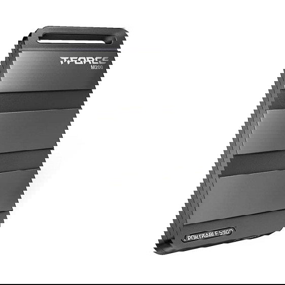 Team Group T-FORCE M200 SSD Portátil Externo 1TB Negro USB-C 3.2 Gen 2x2 hasta 2000MB/s