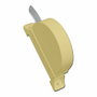 Edm Recogedor exterior abatible Pr02 marfil para cinta de 14 mm