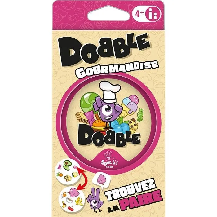 Asmodee Dobble Gourmandise Blister ECO Asmodee Dobble Gourmandise Blister ECO