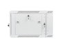 Lanberg Armario Rack de Pared de Dos Secciones 19 pulgadas 6U 600x600 Gris
