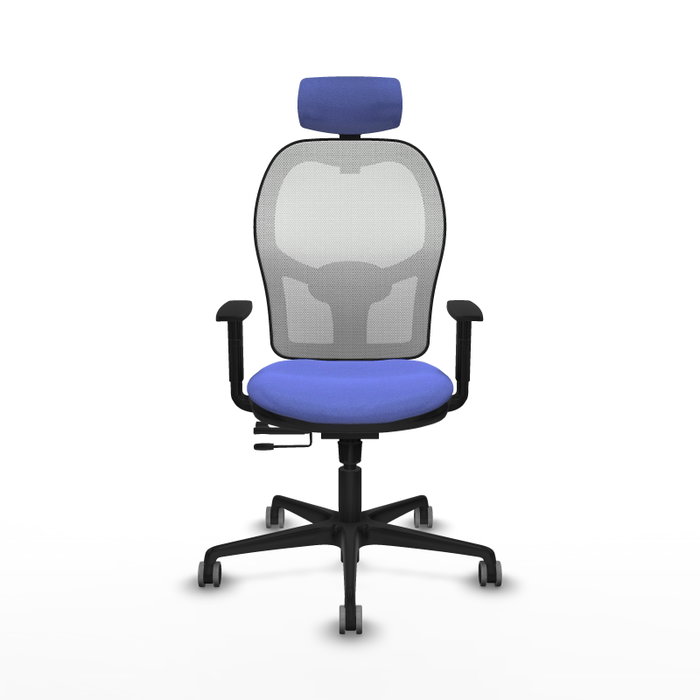 PIQUERAS Y CRESPO Silla de oficina Jorquera Azul claro y Blanco PIQUERAS Y CRESPO Silla de oficina Jorquera Azul claro y Blanco