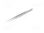 LINDSTRÖM Pinza de precisión rectos 140mm