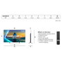 Philips 77OLED810/12 OLED TV 77" 4K Ultra HD 144Hz Smart Google TV con Ambilight, HDR10+, Dolby Vision/Atmos, 4x HDMI 2.1, para Gaming con AMD FreeSync y NVIDIA G-SYNC, Negro