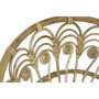 DKD Home Decor Sillón de Ratán y Algodón con Cojín Natural