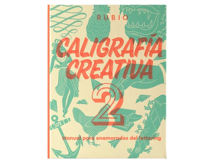 Rubio Libro de Caligrafia Creativa 2 150 Páginas Tapa Dura 27x21 cm