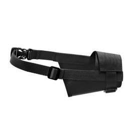 Collar Pet Bozal Nylon Dog Extreme Ajustable Negro T-2