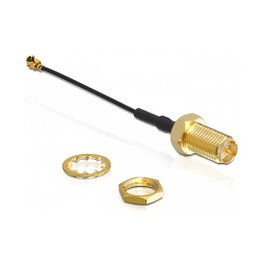 DeLOCK Cable de antena WLAN SMA con conectores I-PEX M y SMA FM