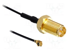 DeLOCK Cable de antena WLAN SMA con conectores I-PEX M y SMA FM