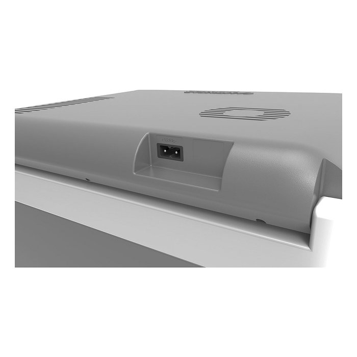 CAMPINGAZ Powerbox Plus Nevera Portátil Termoeléctrica 36L, Enfriamiento 22°C, 12V Coche, Asa, Antimicrobiana, Gris