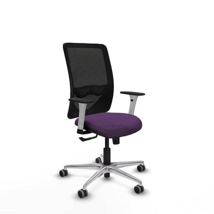 PIQUERAS Y CRESPO Silla de oficina Zulema Morada con mecanismo Sincro PIQUERAS Y CRESPO Silla de oficina Zulema Morada con mecanismo Sincro
