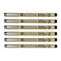 Sakura Pigma Micron Set de Promoción 4+2