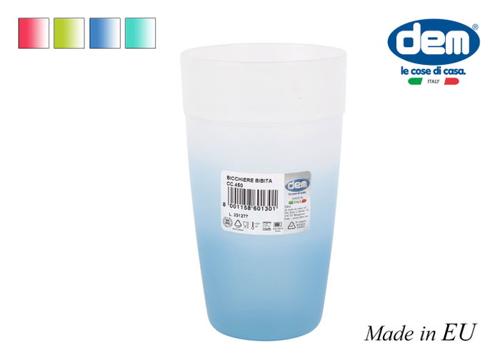 Cristalway Vaso 450 cc ø8x14 cm (48 Unidades) Cristalway Vaso 450 cc ø8x14 cm (48 Unidades)