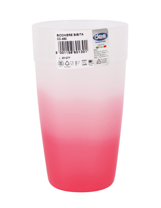 Cristalway Vaso 450 cc ø8x14 cm (48 Unidades)