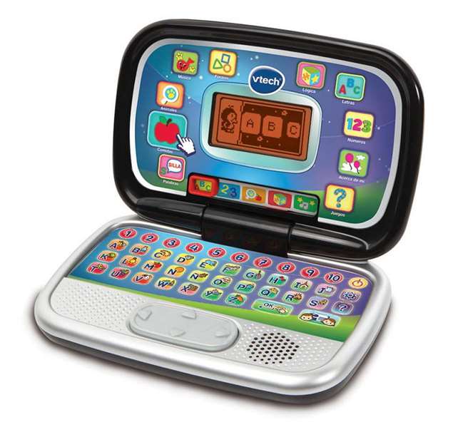 Vtech Ordenador Diverblack con Voz y Música, Pantalla Interactiva y 20 Actividades, Juguete Educativo para Niños de 3 a 6 Años, 5,5x24x16 cm Vtech Ordenador Diverblack con Voz y Música, Pantalla Interactiva y 20 Actividades, Juguete Educativo para Niños de 3 a 6 Años, 5,5x24x16 cm