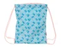 Bolsa Mochila con Cuerdas Lilo & Stitch Ohana Azul Rosa 26 x 34 x 1 cm