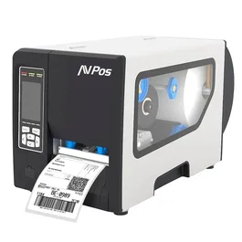 Avpos AVP-E1 Impresora de Etiquetas Industrial 300 DPI con Conectividad USB, Serie y LAN