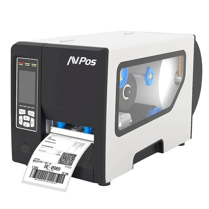 Avpos AVP-E1 Impresora de Etiquetas Industrial 300 DPI con Conectividad USB, Serie y LAN Avpos AVP-E1 Impresora de Etiquetas Industrial 300 DPI con Conectividad USB, Serie y LAN