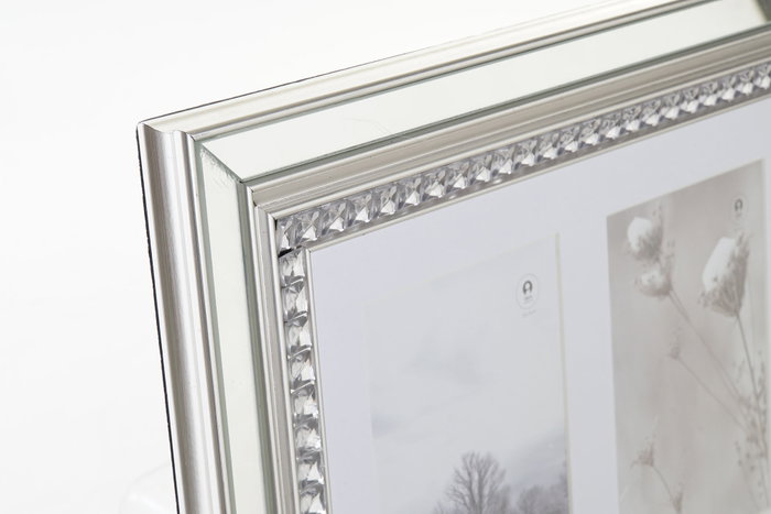 DKD Home Decor Set de Marcos de Fotos LUXURY Dorado y Plateado 20x25 DKD Home Decor Set de Marcos de Fotos LUXURY Dorado y Plateado 20x25