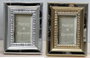 DKD Home Decor Set de Marcos de Fotos LUXURY Dorado y Plateado 20x25