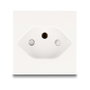 DeLOCK Tomacorriente Easy 45 T13 Suiza 45 x 45 mm Blanco