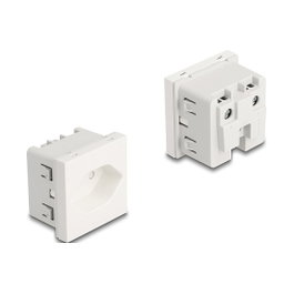 DeLOCK Tomacorriente Easy 45 T13 Suiza 45 x 45 mm Blanco