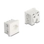 DeLOCK Tomacorriente Easy 45 T13 Suiza 45 x 45 mm Blanco