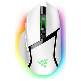 Razer Basilisk V3 Pro Ratón Inalámbrico Óptico Bluetooth USB-C Blanco 30000 DPI para Gaming con Diseño Ergonómico Mano Derecha