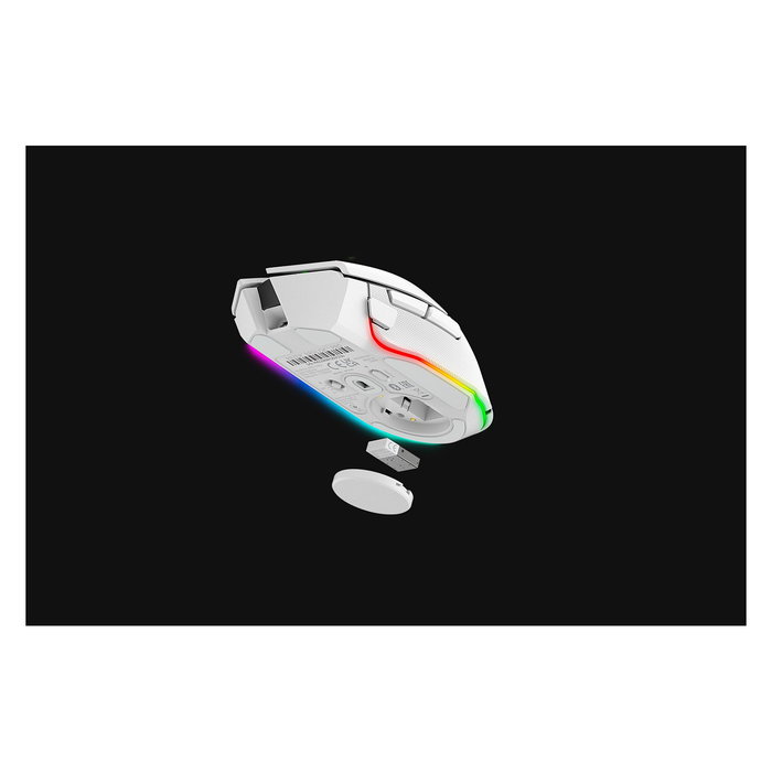 Razer Mouse Basilisk V3 Pro, RZ01-04620200-R3G1, Color Blanco