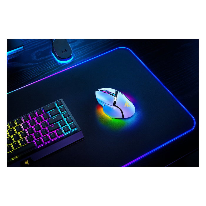 Razer Mouse Basilisk V3 Pro, RZ01-04620200-R3G1, Color Blanco
