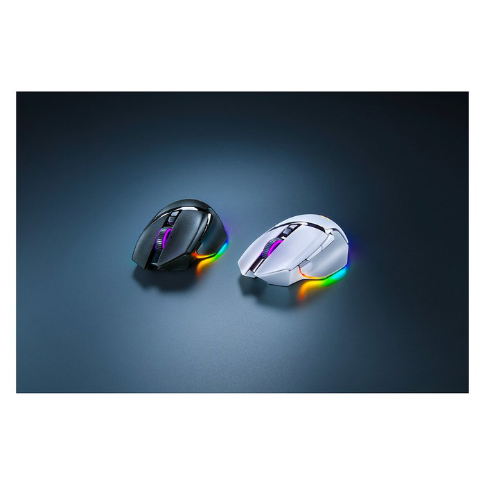 Razer Mouse Basilisk V3 Pro, RZ01-04620200-R3G1, Color Blanco