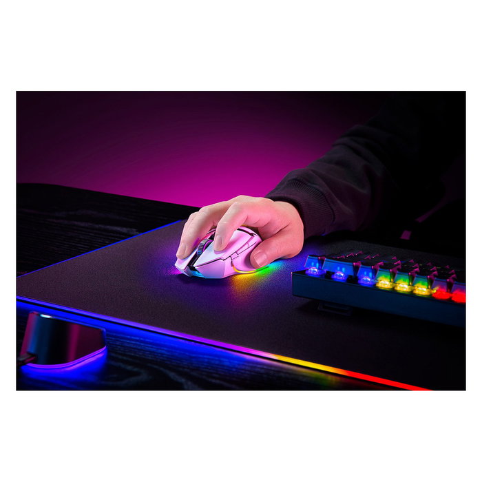 Razer Mouse Basilisk V3 Pro, RZ01-04620200-R3G1, Color Blanco