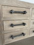 DKD Home Decor Consola de Madera de Hevea Natural Chuang Rome